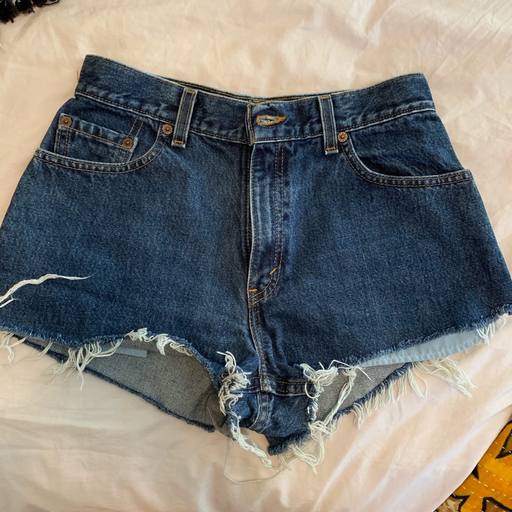 LEVI STRAUSS HIGH WAIST SHORT CUSTOM VINTAGE